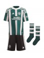 Manchester United Casemiro #18 Venkovní dres pro děti 2023-24 Krátký Rukáv (+ trenýrky)